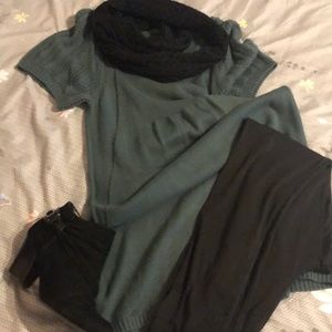 🌸🌸 Teal Sweater Dress